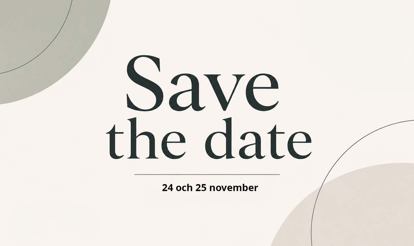 Save the date - Pressgjuteriforum